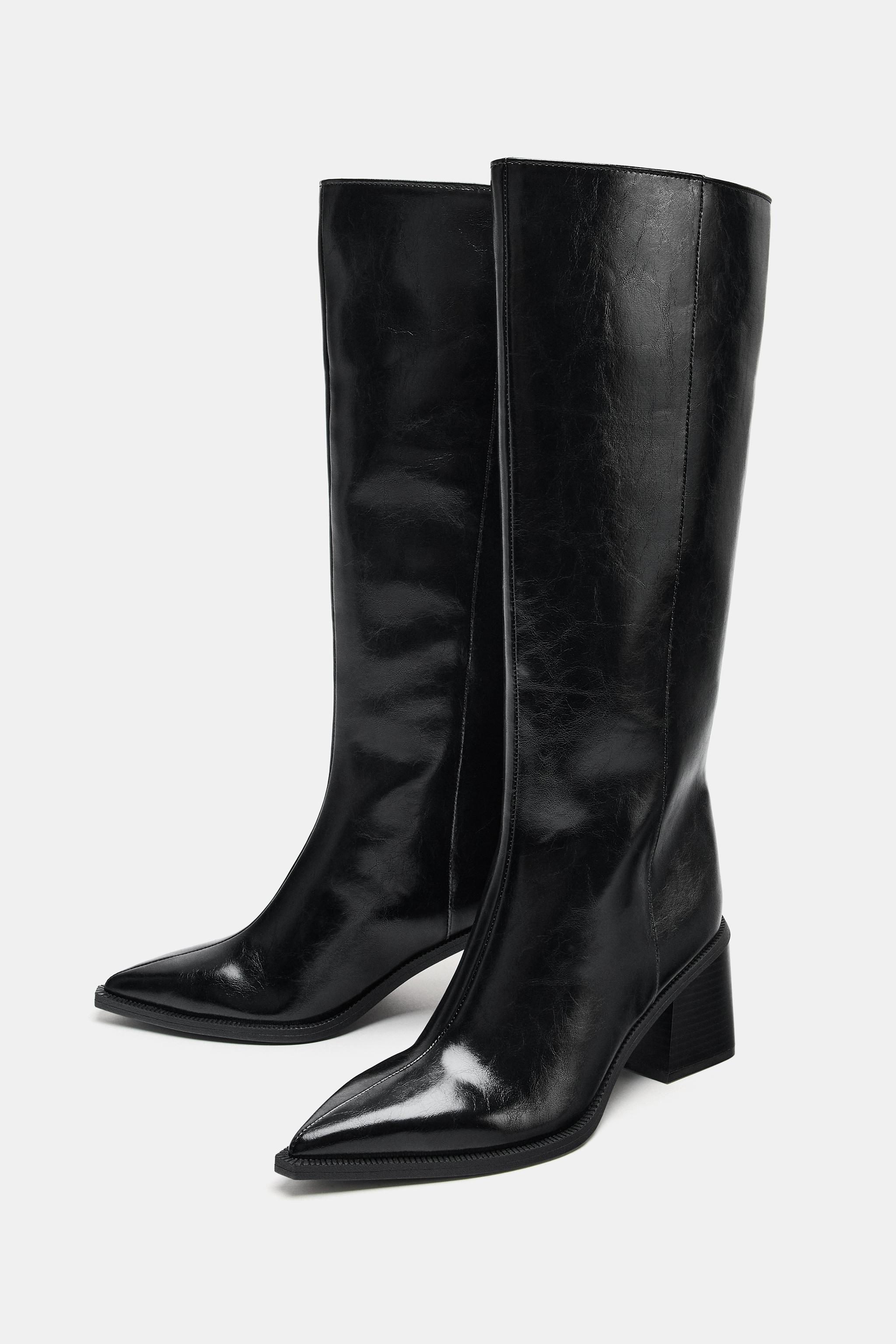 HIGH SHAFT HEEL BOOTS